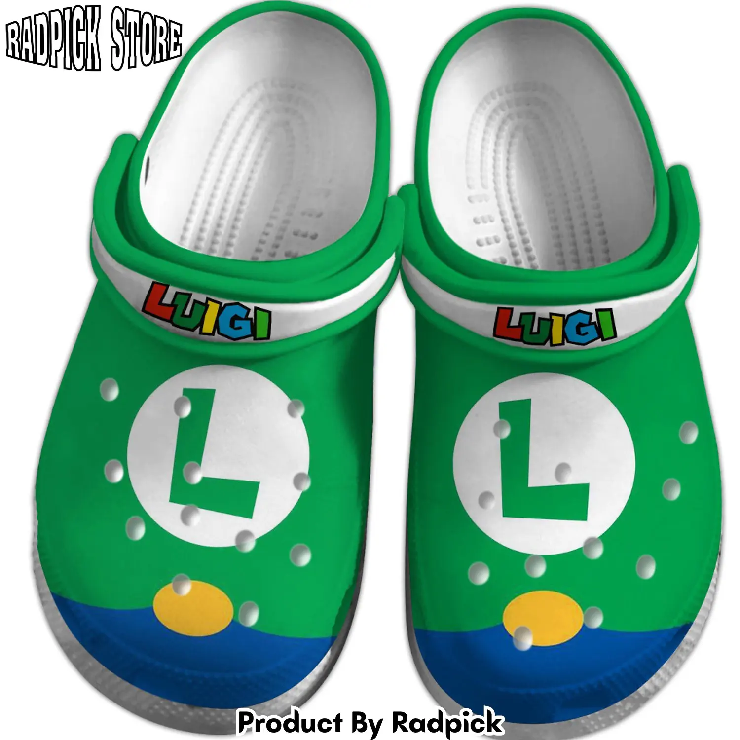 Radpick super mario game movie clogs shoes comfortable for men women geg rp6521066